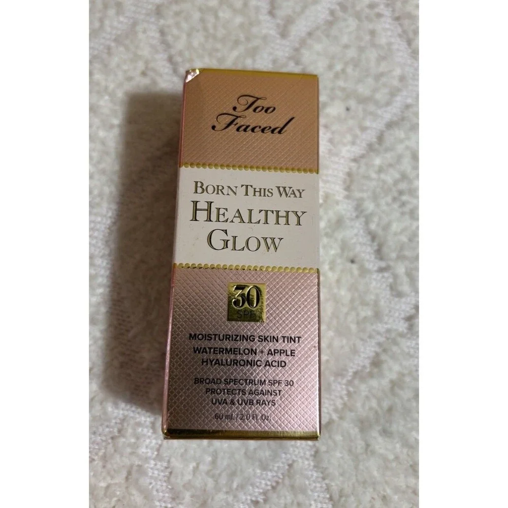 Too Faced Born This Way Healthy Glow Moisturizing Skin Tint SPF 30. Color Chai